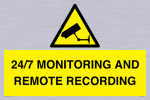 24/7 MONITORING AND REMOTE RECORDING